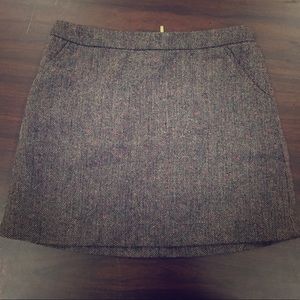 H&M Wool Mini Skirt